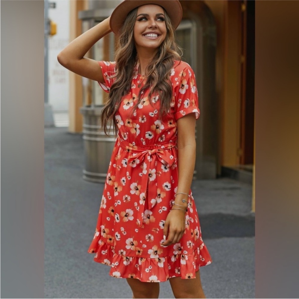 Petal Lush floral midi dress size XL - brand new without tags